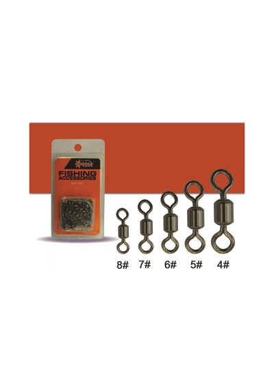 Captain 5195 Fırdöndü Rulmanlı Crane 100'lü Paket Black Nikel 5