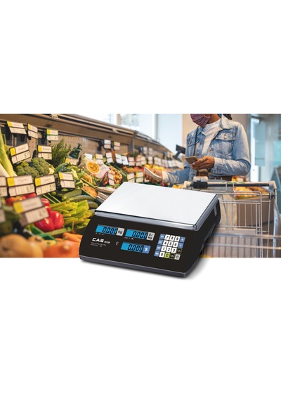 Cas Er Jr 30 Kg Hesaplamalı Terazi