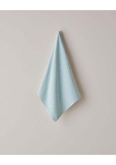 English Home Twill Pamuk Yüz Havlusu 50x70 Cm Su Yeşili Su Yeşili