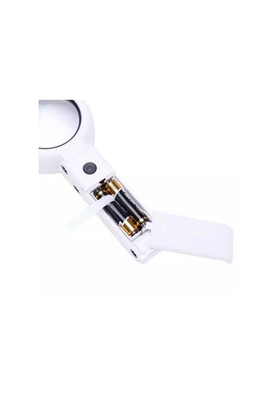 Büyüteç Işıklı Usb Şarj Edilebilir Katlanabilir 3.5-10x Küçük Yazı Okuma Pratik Gereç Görsel Destek