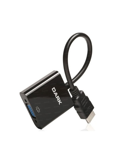 Dark Dijital Hdmı To Analog Vga Ve Ses Aktif Dönüştürücüsü (Dk-Hd