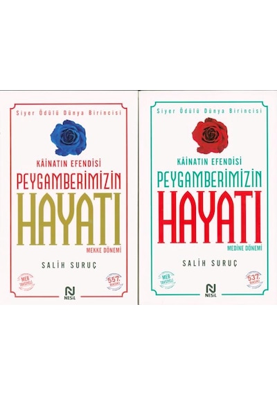 Nesil Yayınları Kainatın Efendisi Peygamberimizin Hayatı 1-2-Cilt N11.5197