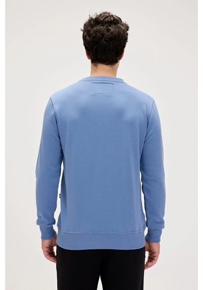 Bad Bear Marlow Element Mavi Erkek Sweatshirt Siyah