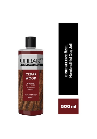 Urban Care Men Sedir Ağacı Duş Jeli -500ml- Vegan