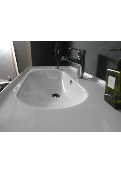 Cerastyle Turkuaz Arya Etajerli Lavabo 60 x 45 CM