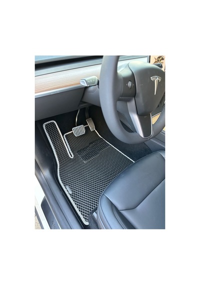 Tesla Model Y Eva Oto Paspas & Topukluk Siyah & Gri