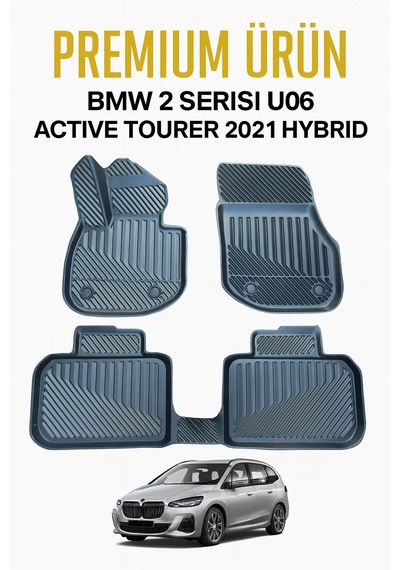 Bmw 2 Serisi U06 2021 Hybrid + Uyumlu 3d Oto Paspas Premium
