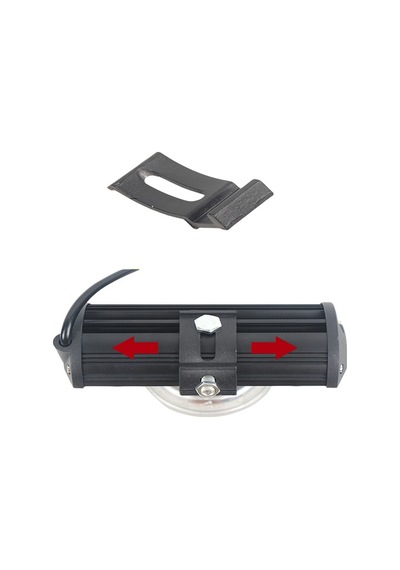 Offroad Sis Lambası Beyaz 23cm 72w 12-32v Adet / Lass346