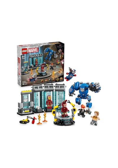 LEGO® ǀ Marvel Iron Man’in Laboratuvarı: Zırh Salonu 76315 - 8 Yaş ve Üzeri Çocuklar için Süper Kahraman Minifigürü İçeren Yaratıcı Oyuncak Yapım Seti (384 Parça) LEGO® ǀ Marvel Iron Man’in Laboratuvarı: Zırh Salonu 76315 - 8 Yaş ve Üzeri Çocuklar için Süper Kahraman Minifigürü İçeren Yaratıcı Oyuncak Yapım Seti (384 Parça)