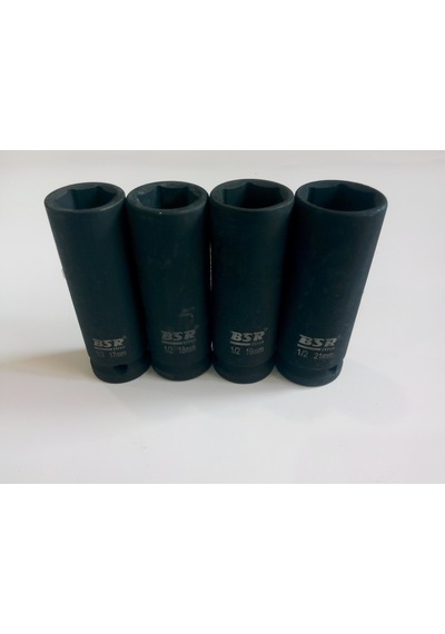 Bsr 17.18.19.21mm Uzun Darbeli Lokma 1/2