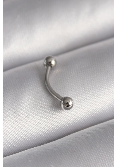 316l Çelik Gümüş Renk Topçuk Model Piercing 41607179