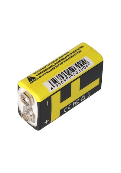 Trustfire 9V Blok 6Lr61 6F22 550Mah Bms. Usb Şarj Fonksiyonu Ile