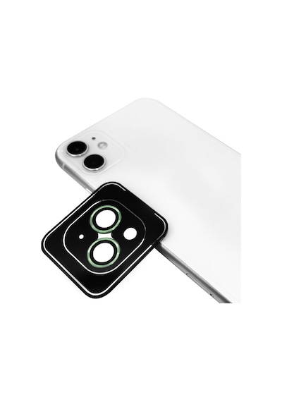İphone 15 Plus Uyumlu Zore Cl-11 Safir Parmak İzi Bırakmayan Anti-reffrmive Kamera Frm Koruyu Yeşil