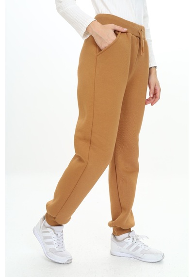 Kız Çocuk Nakış Baskılı Beli Paçası Ribanalı Cepli Basic Jogger Eşofman Altı 3 İplik Şarddonlu Kahverengi Kız Çocuk Nakış Baskılı Beli Paçası Ribanalı Cepli Basic Jogger Eşofman Altı 3 İplik Şarddonlu Kahverengi