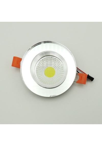 Aynalı Cam Altı Üstü Spot Cob Led Armatür Gün Işığı Cam - Metalik
