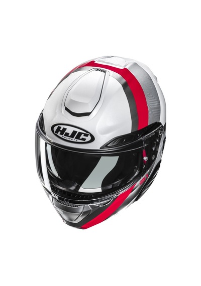 Hjc Rpha91 Fensh Mc1 Çene Açılır Motosiklet Kaskı Beyaz Kırmızı