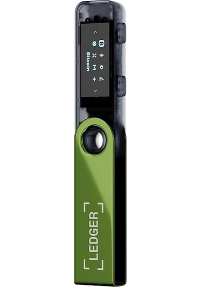 Ledger Nano S Plus Neptün Mavisi Kripto Donanım Cüzdanı Bakır Ye