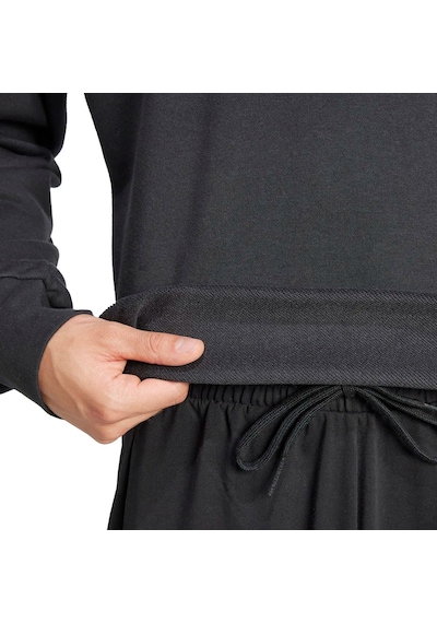 Adidas 3-stripes Erkek Sweatshirt Je6372 Siyah