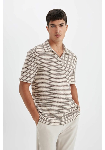 DeFacto Regular Fit Kısa Kollu Triko Polo Tişört D4818AX24SMBN319