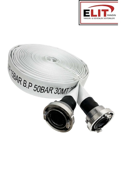 Yangın Hortumu 30 Metre Wp. 15 Bar B.p 50 Bar 52 Mm 2'' 2026 Üretim