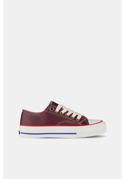 Vicco Navar Basic Unisex Genç Bordo Sneaker Bordo