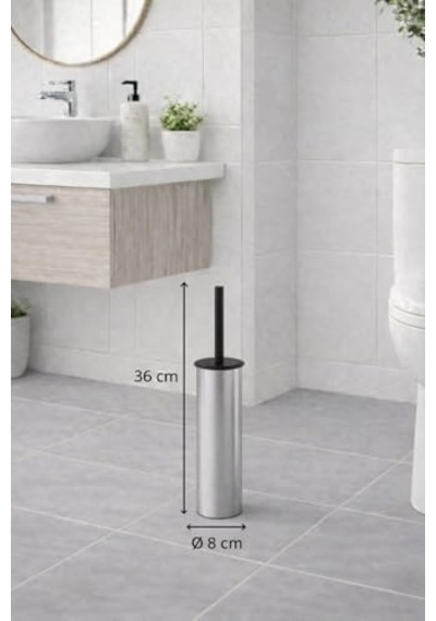 Krom Pedallı Çöp Kovası 3 Lt Eko 6998