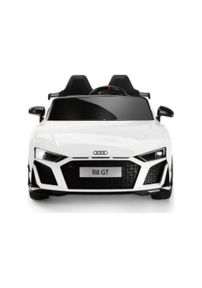 Audi R8 Spyder 12v Lisanslı Akülü Araba Beyaz - Uzaktan Kumandalı Ve Deri Koltuklu