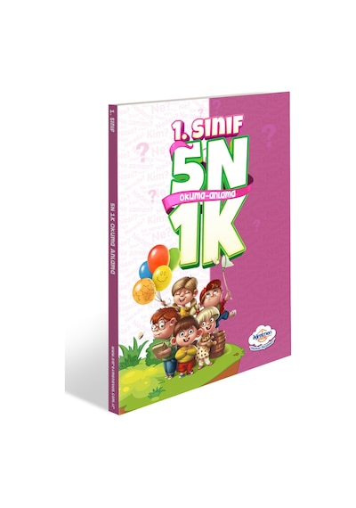Öğretmen Evde 1. Sınıf 5N1K Okuma Anlama Kitabı