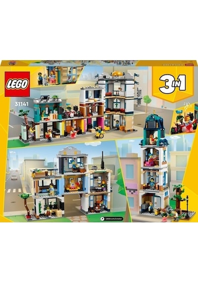 LEGO Creator 31141 Ana Cadde 1459 Parça