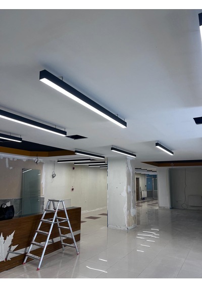 Renk Değiştiren Lineer Avize 150cm 3Renk Kumandalı