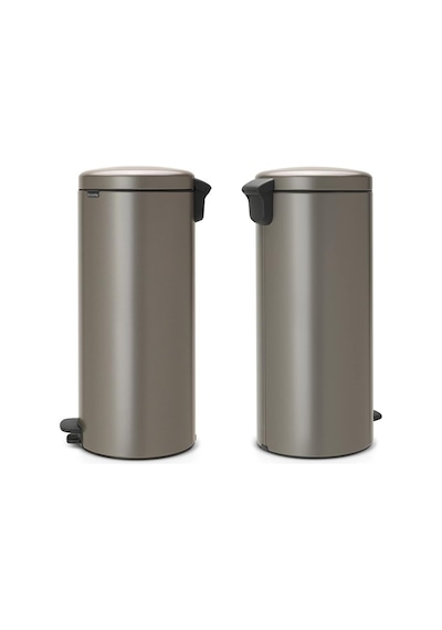 Brabantia Çöp Kutusu 30 Litre Newicon Pedallı Platin 114441