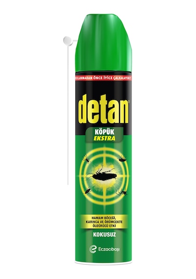 Detan Köpük Hamam Böceği Öldürücü 2 x 275 ML + Defans Sinek Kovucu Vücut Losyonu 100 ML