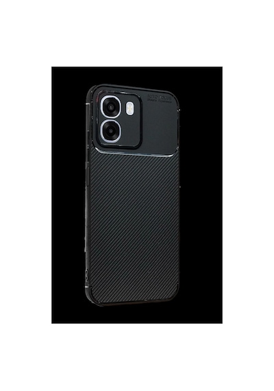 Oppo Oppo A6t 5g Auto Focus Karbon Kapak - Siyah