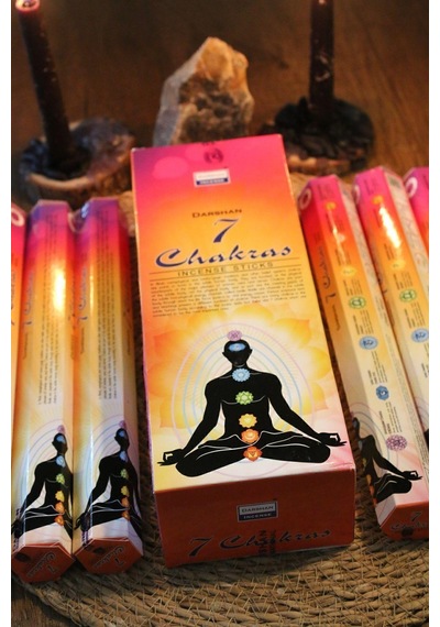 7 Çakra Spiritüel Tütsü 6'lı Paket