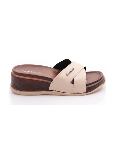 Pierre Cardin Pc-7423 Kadın Terlik Krem