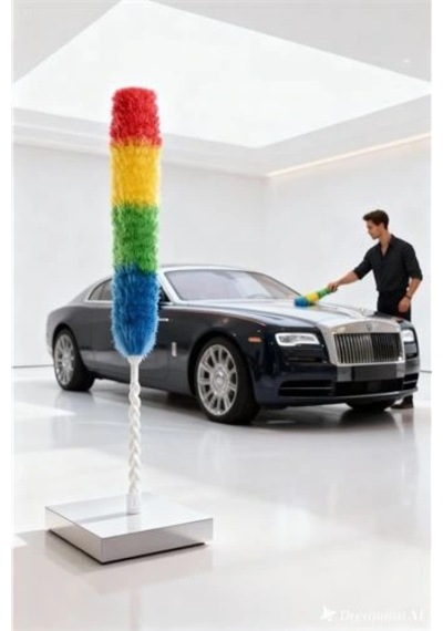 Mey İthalat California Duster Anti-statik Toz Alma Püskülü 422150