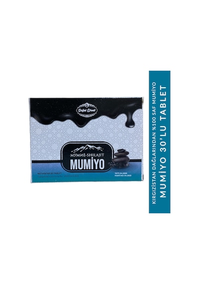 Doğal Efendi Kırgızistan'dan İthal Shilajit Mumiyo 30'lu Tablet