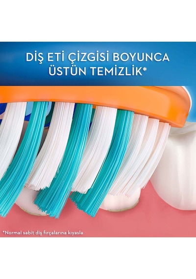 Oral-B Diş Fırçası Pro-Flex 3 Boyutlu Beyazlık Luxe 40 Orta