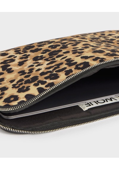 Wouf Feline 13" & 14" Kadın Laptop Kılıfı Ss260014 33x25x4 Cm Leopar