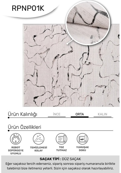 Youdayhomecollection Bonaparte Model Halı 100x200 Çok Renkli