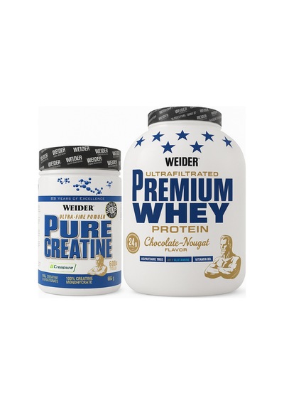 Weider Premium Whey Protein Tozu 2300 Gr + Weider Pure Creatine 6