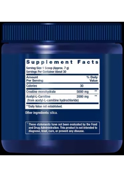Creatine & Acetyl-l-carnitine Energy Plus 233 G.