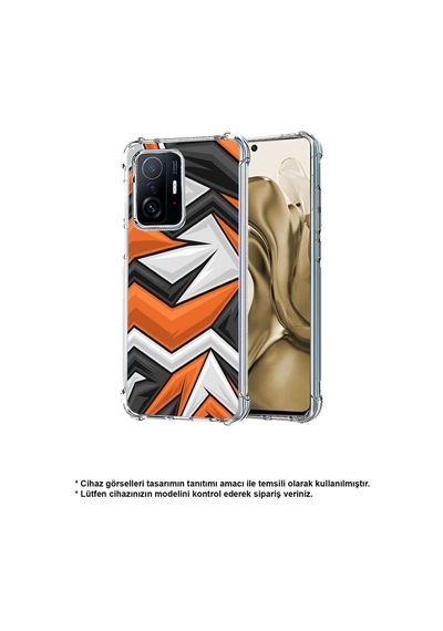 Samsung Galaxy Uyumlu M33 Köşe Korumalı Antişok Kapak Grafiti Tasarımlı Şeffaf Kılıf