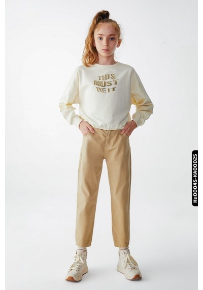 Xo Kids Kız Çocuk Venüs Pantolon 8-14 Yaş 54747 Vizon