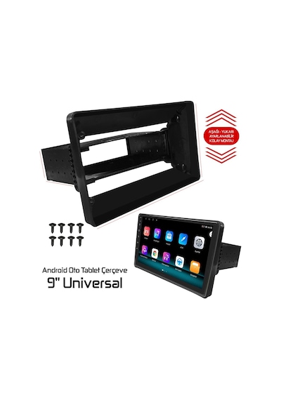 Navex 9'' Android Oto Tablet Çerçevesi Universal Ayarlanabilir