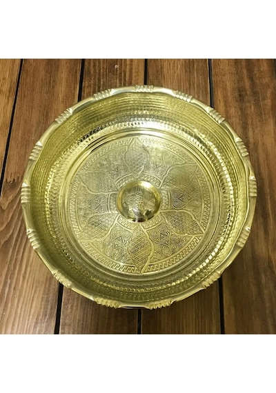 Pirinç Hamam Tası 20 Cm Pirinç