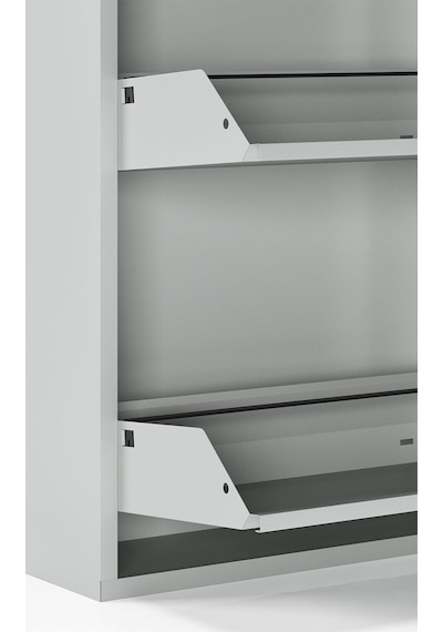 Ceha 4'lü Metal Ayakkabılık - Gri K.AYK-4 /AB7035