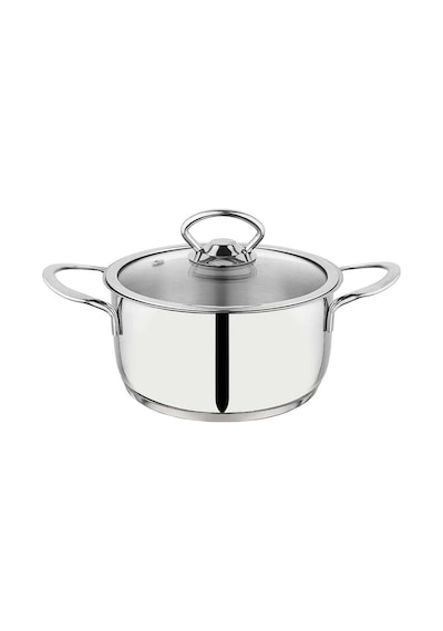 Schafer Micro Mini Derin Çelik Tencere-14Cm-2 Parça