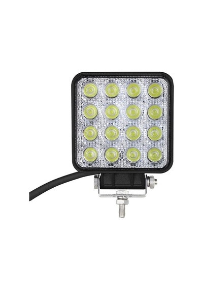 Lwl-s16 Çalışma Lambası 12-24 Volt Kare 16 Ledli 48w Adet
