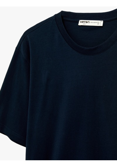 Koton Regular Fit Bisiklet Yaka Pamuklu Basic Kısa Kollu Tişört Lacivert 6sam10011mk Lacivert Koton Regular Fit Bisiklet Yaka Pamuklu Basic Kısa Kollu Tişört Lacivert 6sam10011mk Lacivert
